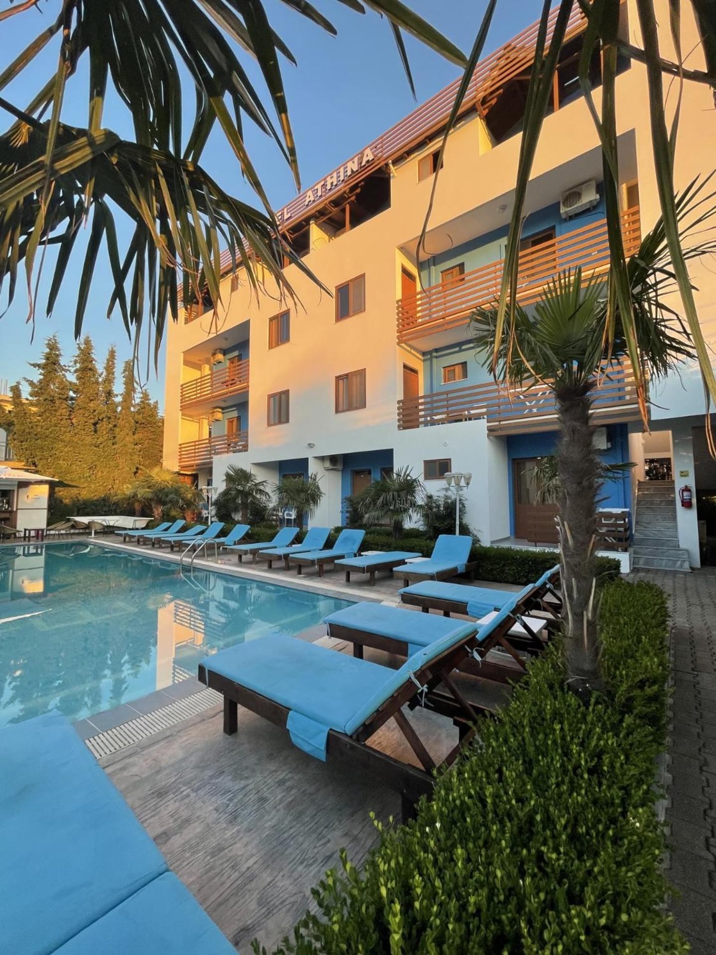 Velipojë Hotel Athina מראה חיצוני תמונה